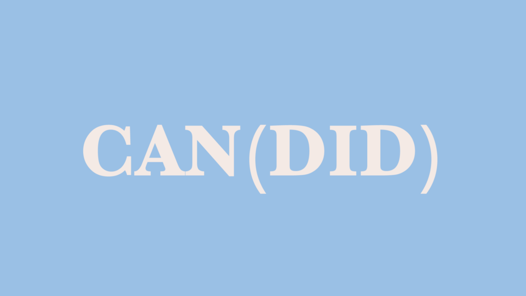 Can(did) publication logo